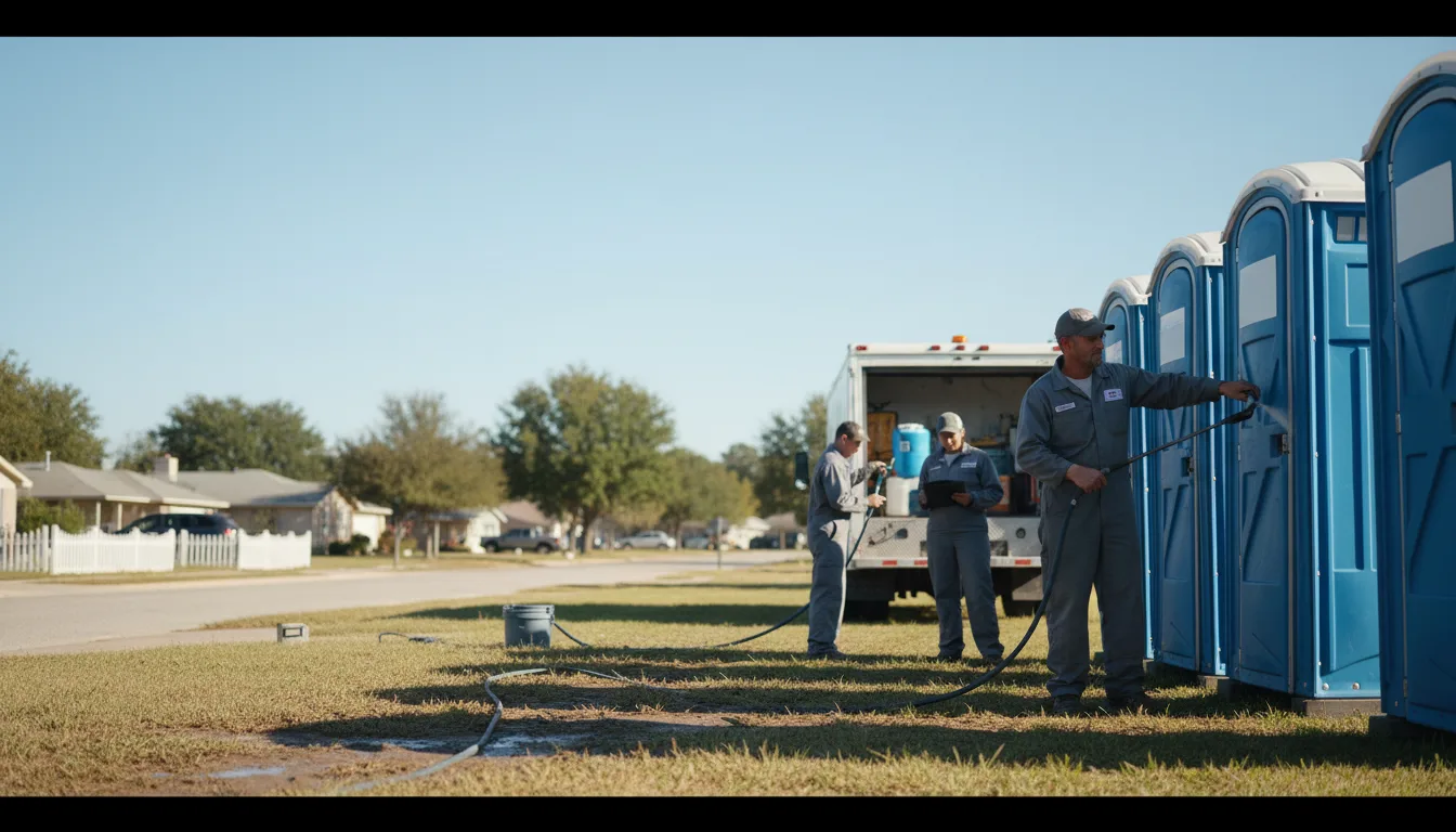 Long-Term Portable Toilet Rental in Pueblo, CO near me